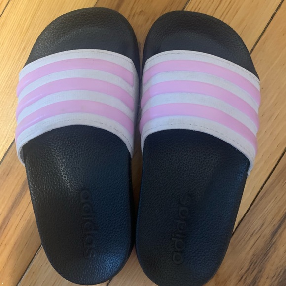adidas Shoes Little Girl Adidas Sandal Slides Sz Poshmark